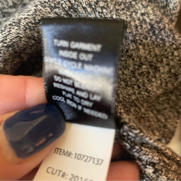 Torrid Marled Knit Patch Long Sleeve Pullover  Sweater - Picture 10 of 14